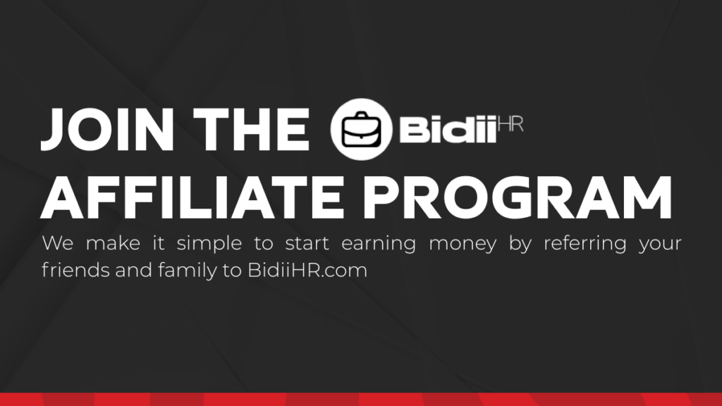 Bidii HR Affiliate Program